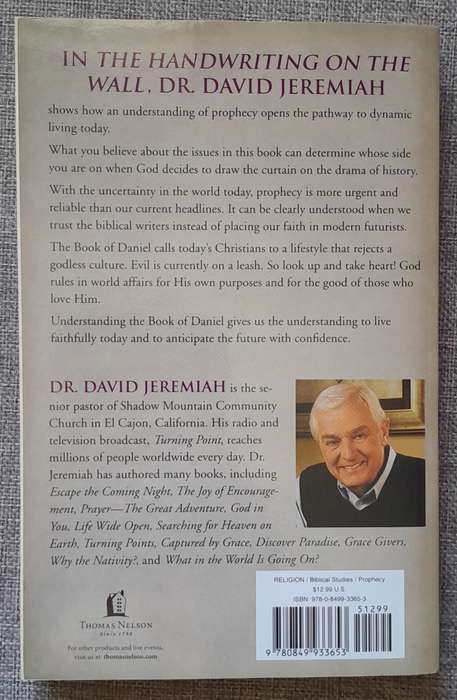 The handwriting on the wall - David Jeremiah