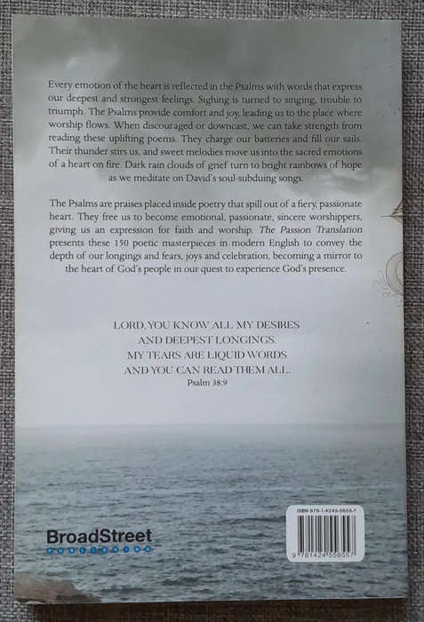 Poetry on fire - The Psalms (Passion Translation)