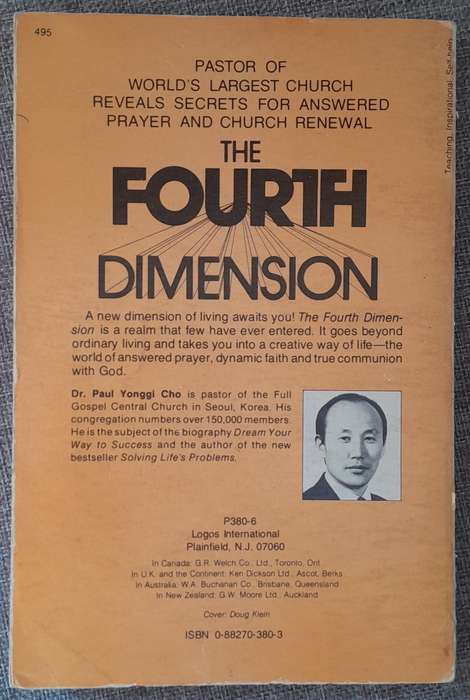 The Fourth Dimension - Paul Yonggi Cho