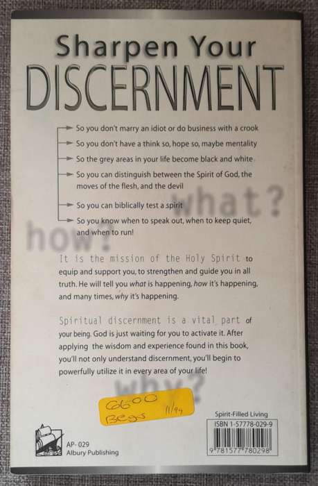 Sharpen your Discernment - Roberts Liardon