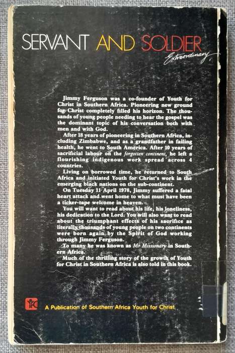 Jimmy Ferguson, Servant and soldier - Charles Paine