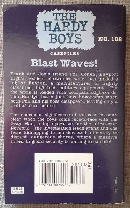 The Hardy Boys, Blown Away 108 - Franklin W Dixon