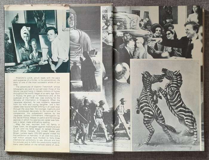Pigeon's Luck - Vladimit Tretchikoff and Anthony Hocking (Hardcover 1976 First Edition)