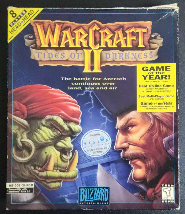 WarCraft II: Tides of Darkness - Big Box PC Game