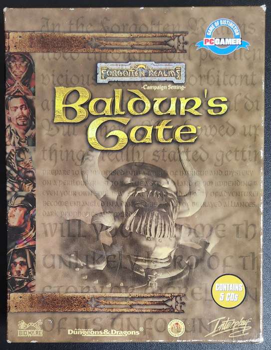 Baldur's Gate - Big Box PC Game