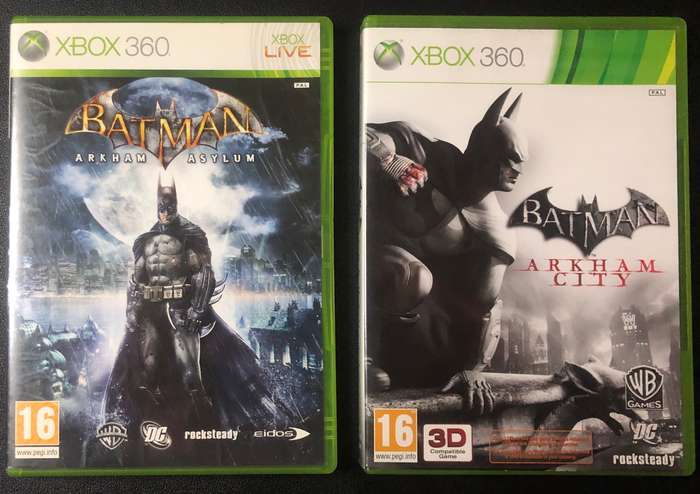 Batman Xbox 360 Game Combo