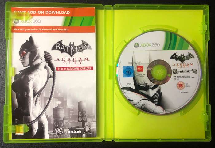 Batman Xbox 360 Game Combo