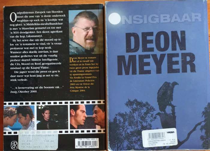 Deon Meyer x 2 Onsigbaar & Orion