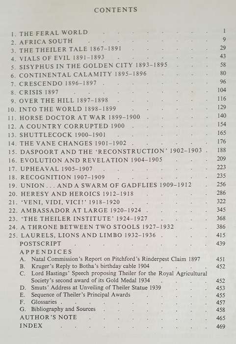 There was a Man - The Life and Times of Sir Arnold Theiler of Onderstepoort.