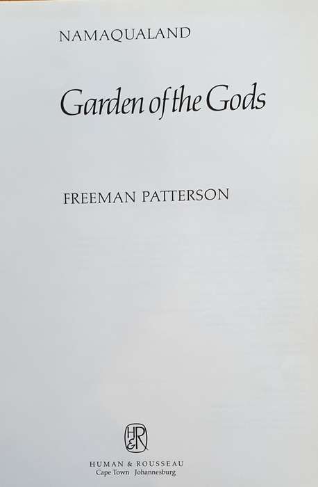 Namaqualand - Garden of the Gods (F. Patterson)