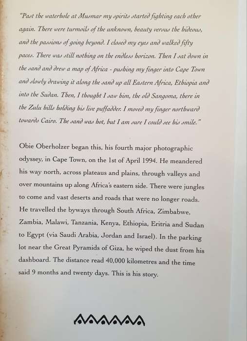 BEYOND BAGAMOYO - Obie Oberholzer.  A Journey from Cape to Cairo.