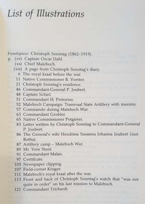 My Friend Maleboch, Chief of the Blue Mountains - C. Sonntag