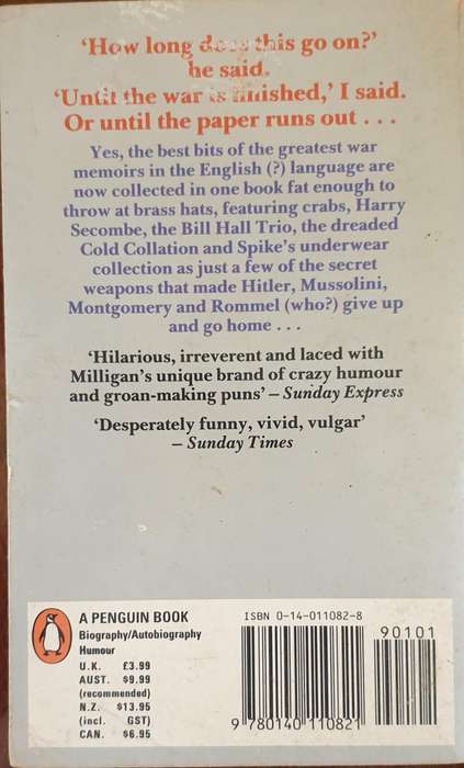 Spike Milligan 4 x Books