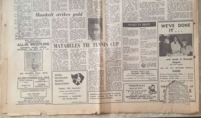 The Herald (Monday Sep. 4, 1978) Wreckage of Viscount Found