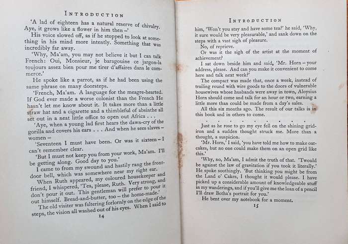 * 1928 * Aloysius Horn - The Ivory Coast in the Earlies