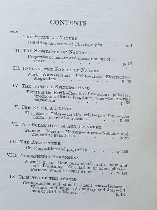 * 1918 * The Realm of Nature - Hugh Robert Mill