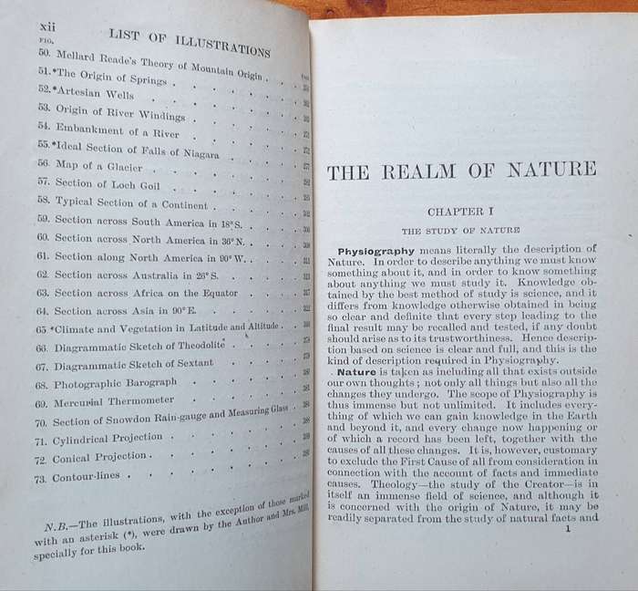 * 1918 * The Realm of Nature - Hugh Robert Mill