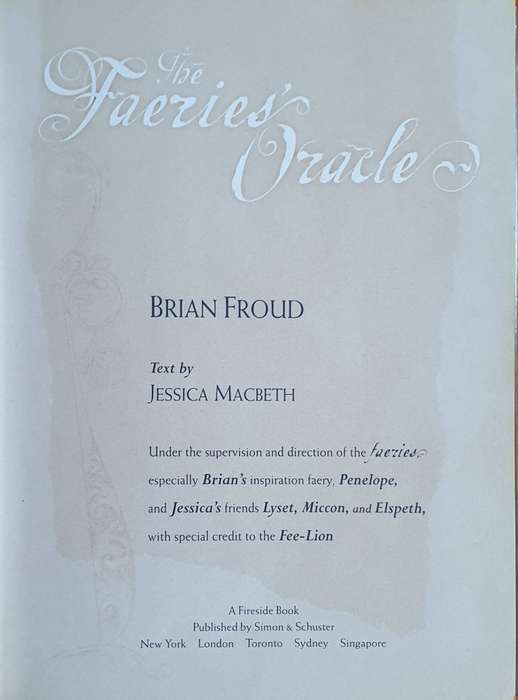The Faeries Oracle - Brian Froud & Jessica Macbeth