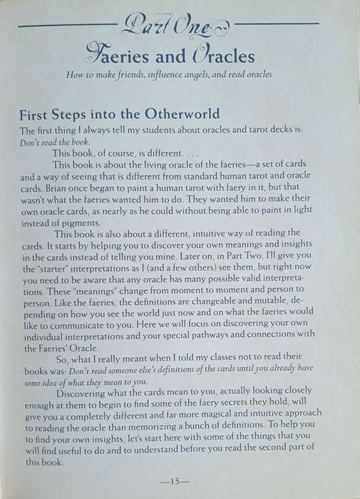 The Faeries Oracle - Brian Froud & Jessica Macbeth