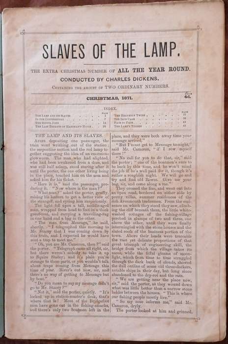 *1871* Slaves of The Lamp - Charles Dickens