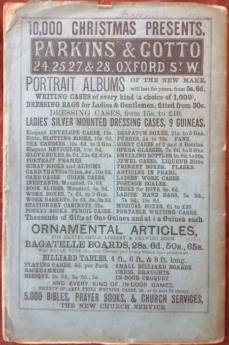 *1871* Slaves of The Lamp - Charles Dickens