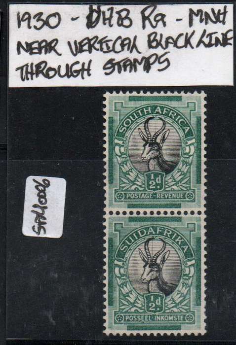 1935 Union Roto Definitive Coil pair with variety in MNH-condition
