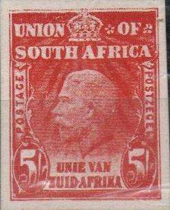 1911 Union Mackay Essay - 5s Red in MM-condition