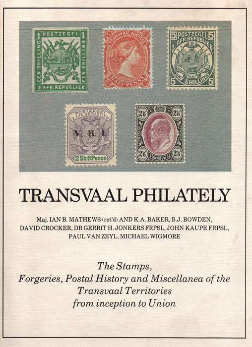 1986 The ultimate Transvaal Philately guide in very good used-condition. Scarce!