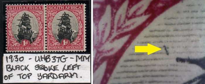 1930 Roto Definitive 1d-pair with variety in MM-condition
