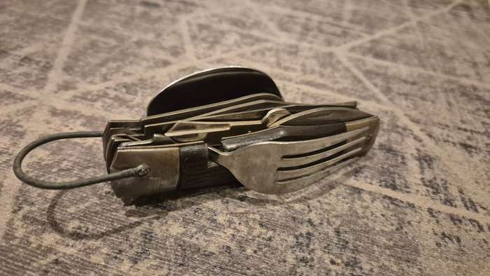Vintage Boy Scout multitool knife - missing cork screw