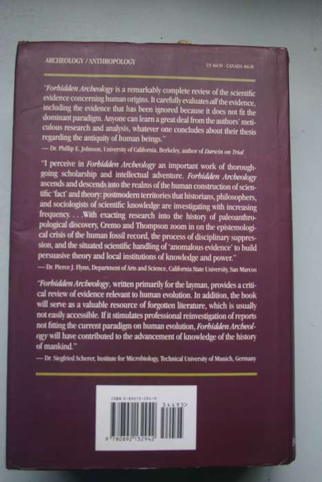 FORBIDDEN ARCHEOLOGY: THE HIDDEN HISTORY OF THE HUMAN RACE