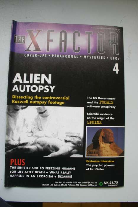 The X-Factor Magazine. Issues 1 to 5