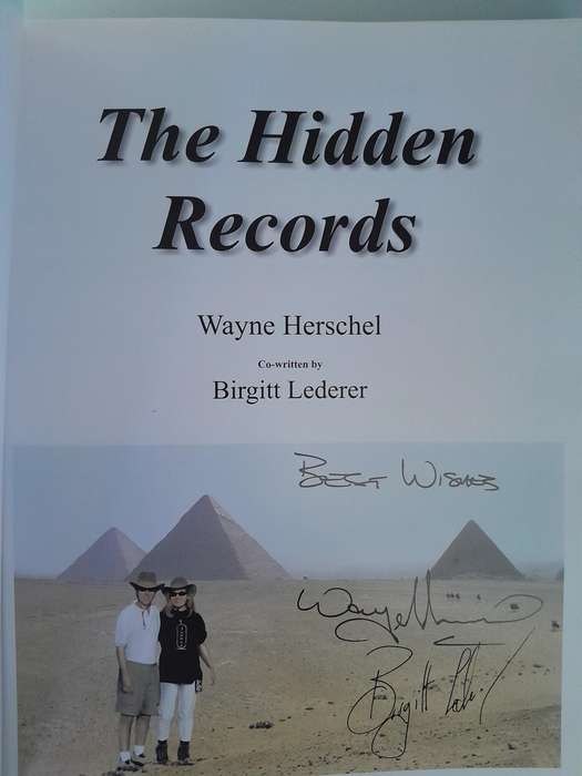 The Hidden Records  - Wayne Herschel & Birgitt Lederer.