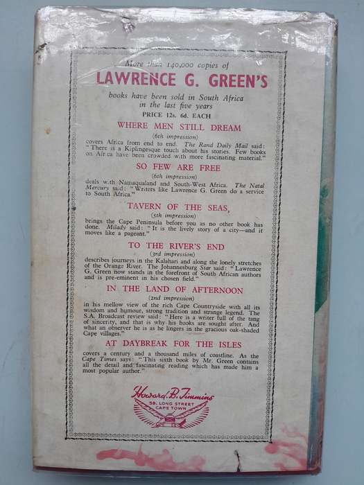 Grow Lovely, Growing Old - Lawrence G. Green. First Edition