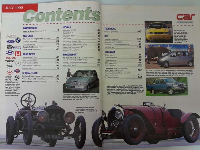 CAR Magazine - July 1999.