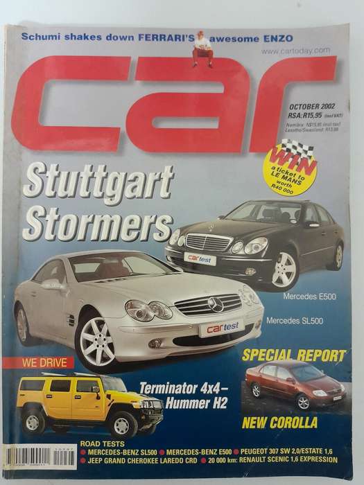 CAR MAGAZINE - October 2002.