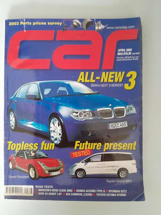 CAR MAGAZINE - April 2003 and May 2003