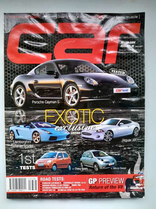 CAR MAGAZINE - February 2006 and March 2006.