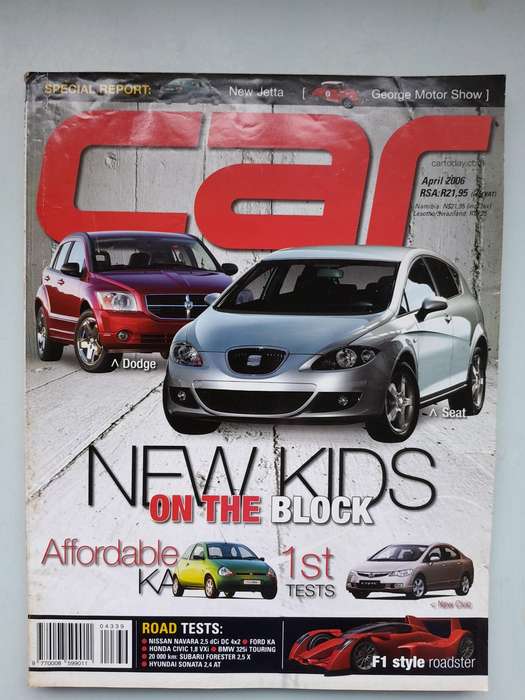 CAR MAGAZINE - April 2006 and May 2006.