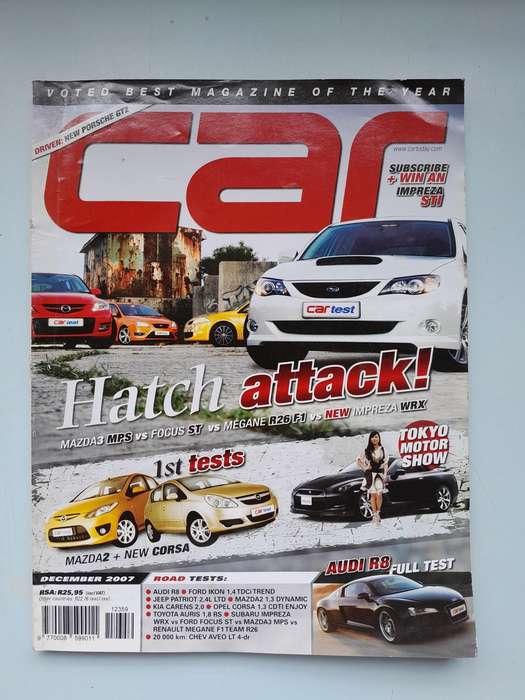 CAR MAGAZINE - December 2007 and February 2009.