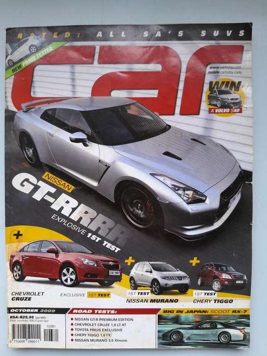 CAR MAGAZINE - October 2009.