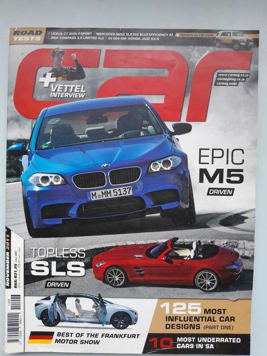 CAR MAGAZINE - November 2011.