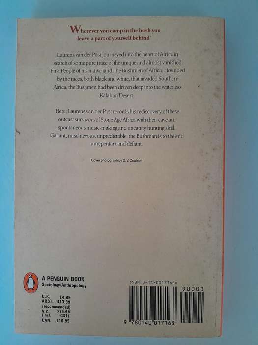 The Lost World of the Kalahari - Laurens van der Post.