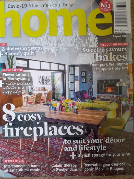 HOME MAGAZINE - June 2010, August 2020, September 2020, October 2020 and June 2021.