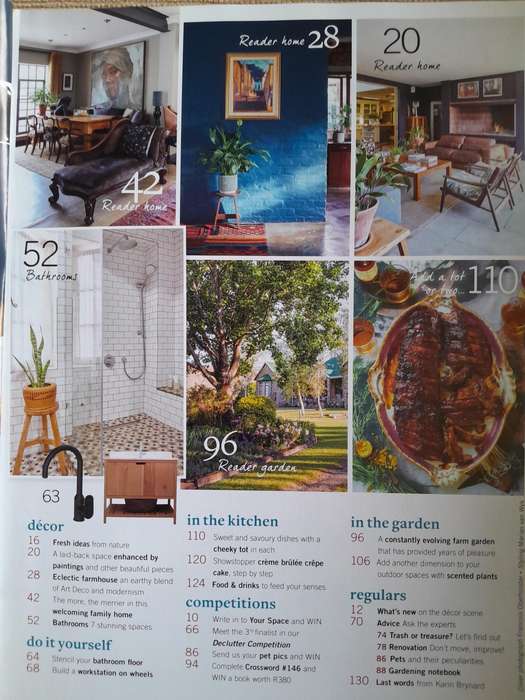 HOME MAGAZINE - June 2010, August 2020, September 2020, October 2020 and June 2021.