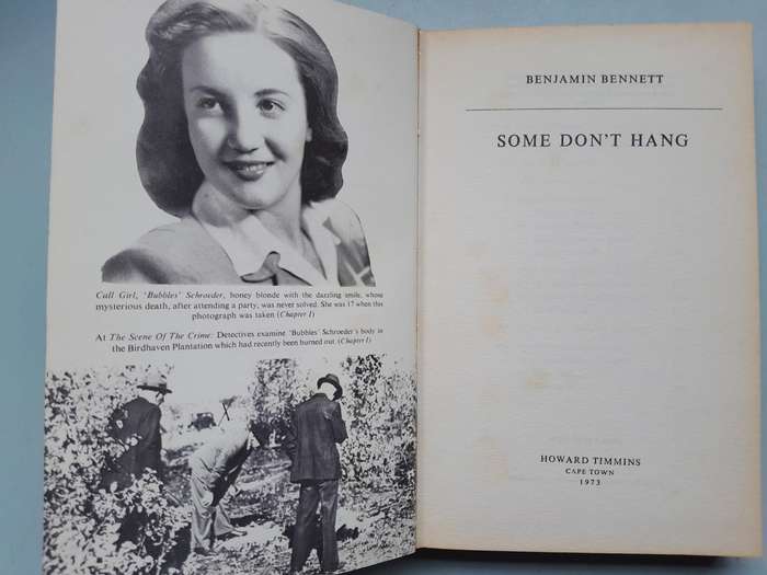 SOME DON'T HANG - BENJAMIN BENNETT.
