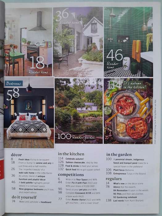 HOME MAGAZINE - August 2021, September 2021, March 2022, May/June 2022 and May/June 2023. (5 Mags)