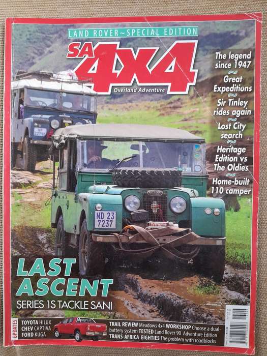 SA 4x4 LAND ROVER Special Edition - April 2016