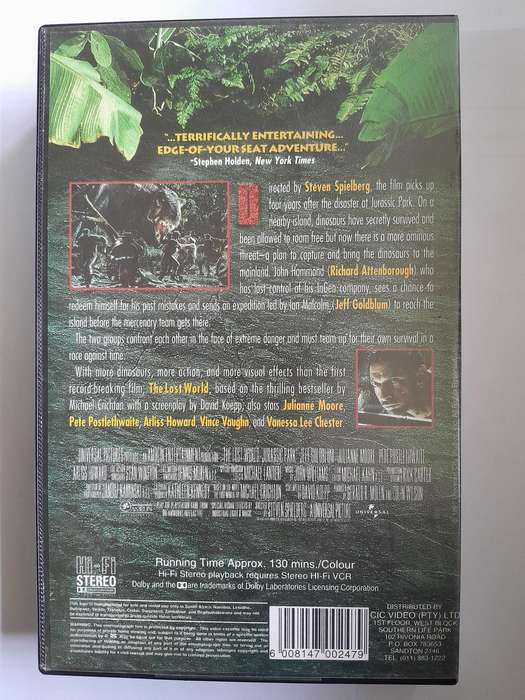 The Lost World. Jurassic Park - 1997