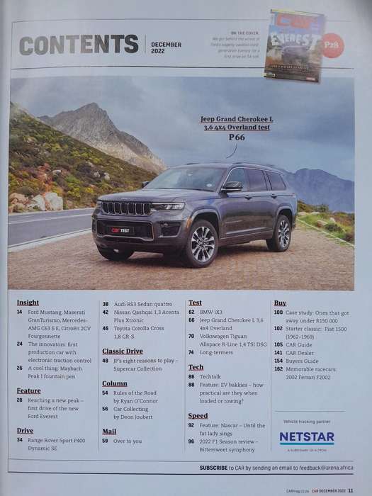 CAR MAGAZINE - December 2022.